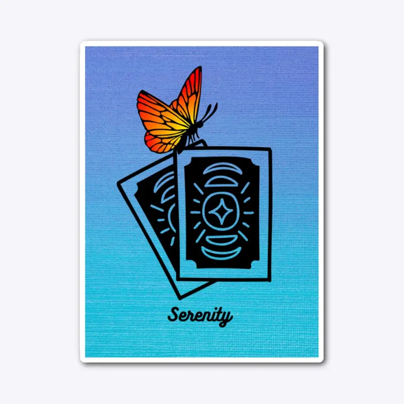 Serenity Cards and Butterfly