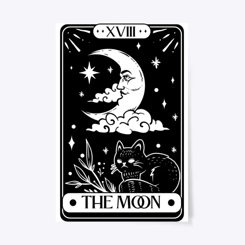 The Moon Tarot Style