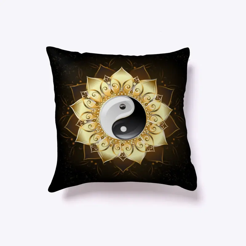 Golden Lotus Yin Yang 