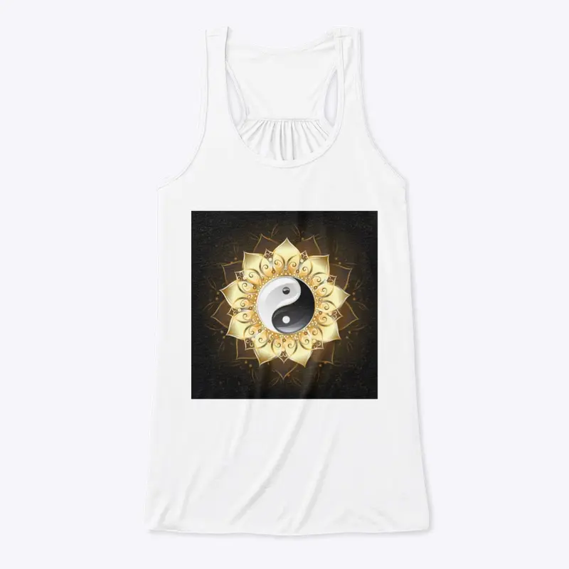 Golden Lotus Yin Yang 